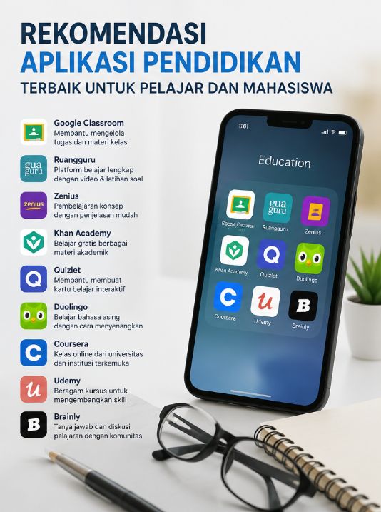 Aplikasi untuk pelajar